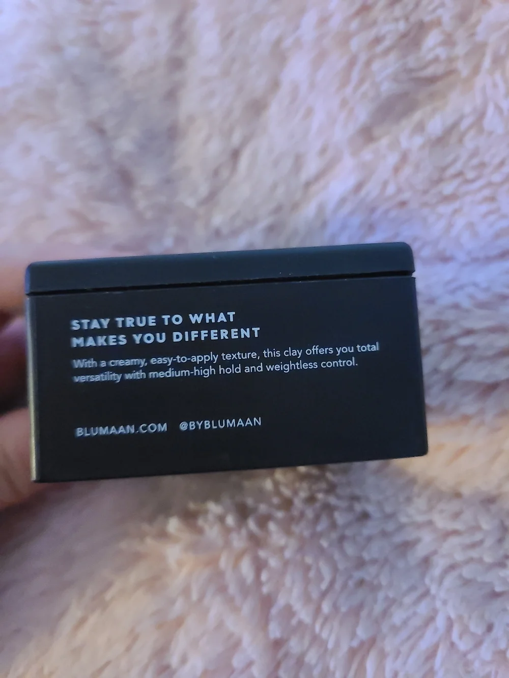 BLUMAAN Matte Cream Clay - High Hold Matte Finish - Versatile, Easy To Apply, We